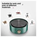 Electric Mini Coffee Heater Milk Tea Mocha Heating Stove Hot Plate Multifunctional Cooking Pot Oven Small Furnace Cooker.
