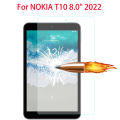 9H Tempered Glass For Nokia T10 8.0 inch 2022 Tablet Screen Protector Protective Film For Nokia T10 8 inch Tablet Glass Film. 