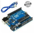 Arduino Uno R3 Microcontroller and Usb Cable original italy. 