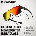 Kapvoe Fitover Sunglasses Fit Over Sunglasses Polarized Lens Wear Over Prescription Eyeglasses UV Protection Men Women.