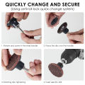 90Pcs Nylon Sanding Discs Set 2inch Quick Change Die Grinder Sanding Wheel with 1/4inch Holder Fine Medium Coarse Wear-Resistant. 