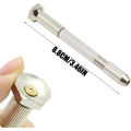11PCS 1mm-3.5mm Hand Twist Drill Set Precision Pin Vise Hand Drill with Twist Drill Bits Set of 11 Pieces Rotary Tools For Model. 