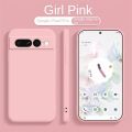 Liquid Silicone Shockproof Case For Google Pixel 8 Case Pixel 6A 7A 8 6 7 Phone Case Bumper Soft TPU Case Google Pixel 8A Cover.