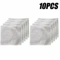 10pcs Magic Dishcloth - Silver Wire Cleaning Kitchen Cloth with Thickened Microfiber & Built-in Sponge Steel Wire Ball.