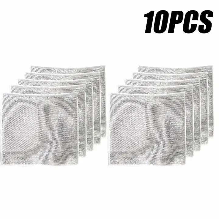 10pcs%20Magic%20Dishcloth%20-%20Silver%20Wire%20Cleaning%20Kitchen%20Cloth%20with%20Thickened%20Microfiber%20&%20Built-in%20Sponge%20Steel%20Wire%20Ball%20-%20Image%207