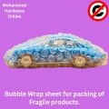 bubble wrap for packing fragile products made from 100% pure plastic.. 