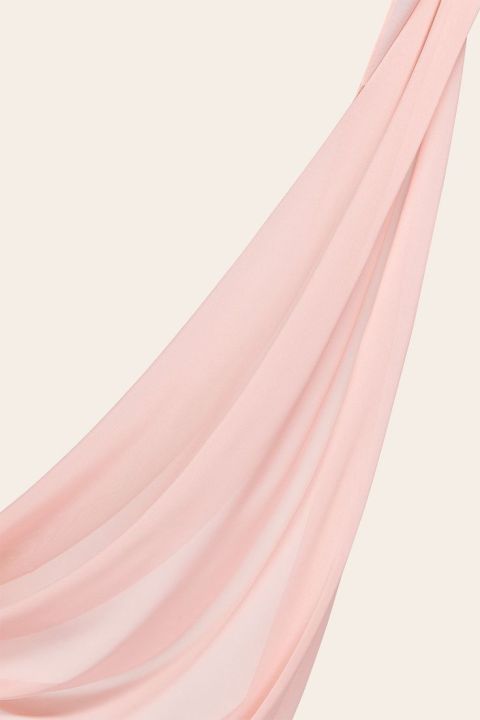 Instant Baby Pink chiffon hijab - Bubble Chiffon Women Hijab - premium chiffon hijab -Georgette Scarf - High-Quality Popular Design - Pure Color - Lady Scarf - Modest Hijab