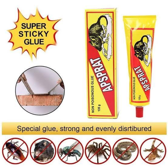 Rat Glue- Rat Trapper- 135gm. All year Useable water proof glue for Rat trap.