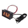 Digital temperature meter dc 12v .. 