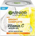 Garnier Brightening Moisturiser, Serum Gel, Infused with Vitamin C and Lemon, For Radiant skin, Bright Complete Vitamin C, 23g. 