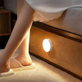 Motion Sensor Light Bedroom Night Light Room Decor USB LED Lamp Rechargeable Home Decoration Lights For Stairs Hallway Closet. 