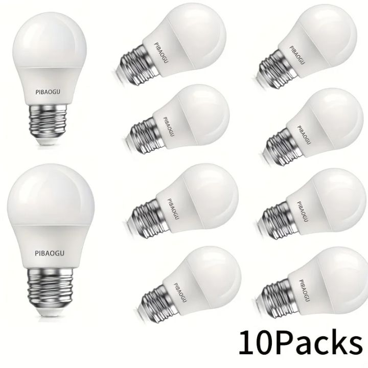 10pcs LED Bulb Lamps AC220V AC189-265V E27 6W Lampada Bombilla Living Room Home Luminair AP 220V