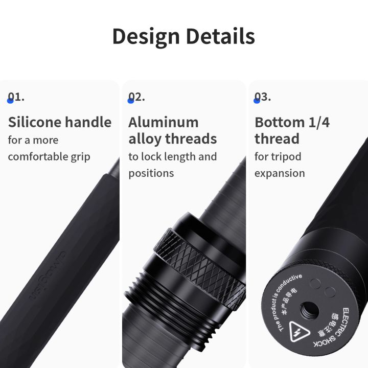 3m%20Invisible%20Selfie%20Stick%20Carbon%20Fiber%20Extended%20Monopod%20118"%20for%20%2013%20Insta360%20%20X4%20X5%20%20Osmo%20360/Action%205%20Pro%20Accessories%20-%20Image%204