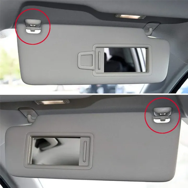 1/2pcs%20car%20sun%20visor%20hook%20For%20Audi%20A1%20A3%20A4%20A5%20Q3%20Q5%20S3%20S4%20S5%20Allroad%208U0857562A%20Grey%20beige%20Interior%20Sun%20Visor%20Clip%20Holder%20-%20Image%202