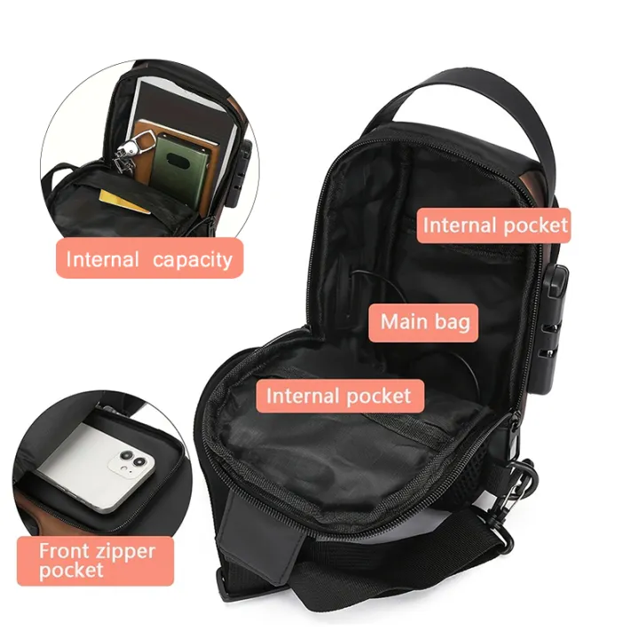Stylish%20Men's%20Sling%20Bag%20-%20Durable%20Oxford%20Fabric,%20Crossbody%20Chest%20Pack%20with%20Phone%20Pocket,%20Zip%20Closure%20for%20Daily%20Commute%20-%20Image%207