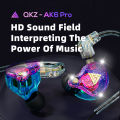 QKZ Original AK6 Pro EDX Pro In Ear Monitor Sport Noise Cancelling Headset 1DD Dynamic Wired Earphones HIFI Bass Earbuds ZST X. 