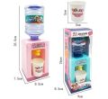 Mini Drink Water Dispenser Toy Water Fountain Toys Kitchen Play Toys Electric Small Appliances Toys With Lighting And Music  Battery Operated Toys For Children Game Toys - 7.5*21.5cm. 