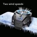 Mobile Cooling Fan Phone Cooler 3 Adjustable Modes For Gaming Temperature Display. 