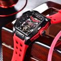 PAGANI DESIGN 2026 42MM New Alien Hollow Back Transparent Movement Luxury Men Watch Sapphire Glass Automatic Men Watches For Men.