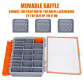 Waterproof Fishing Tackle Box Large Capacity Fishing Accessories Tool Storage Box Fish Hook Lure Fake Bait Box Fishing Supplies. 