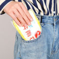 Raincoat card disposable raincoat waterproof portable raincoat for adults one time use random color. 
