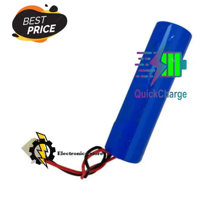 AC DC Lamp Rechargeable Lamp Backup Battery 4.2 Lithium Ion Battery ...