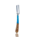 1Pcs New Pro Baber Straight Razor Wood Handle Manual Shaver Straight Edge Zinc Alloy Thining Razor for Men Hair Removal Tools.