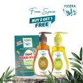 Yusera Hand Wash (Lemon 300 ml + Mango 300 ml) free hand wash refill 170 ml (Total 770ml).