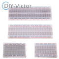 1pcs NEW MB-102 MB102 Breadboard 830 Point Solderless PCB Bread Board White/Transparent Test Develop DIY For Arduino. 