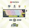 Fantech Mechanical Keyboard (Atom 63) (Mori Edition) and Atom 81 (Mizu Edition) RGB 3 Pins Hot swappable ---RED & BLUE SWITCH. 
