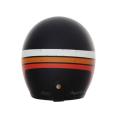 Motorcycle Helmet - Origine Classic Matt Black - Vintage Helmet. 