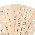 Steps To Do ABCD Stencil Set. Wood Handwriting Educational Alphabet Stencil Set Letter Tracing Kit. Large and Small Letters; Stencil RiyykkktStepsToDo ABCD Stencil Set. Wood Handwriting Educational Alphabet Stencil Set Letter Tracing Kit Stencil S5Numbers. 