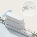 1pc 5-Hole Punch for Desk Organizer ABS Material Notebook Document Binder Perfect for Binding Office School Supply.