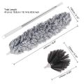 2in 1 Home Ceiling Spider Web Dusting Duster Telescopic Rod Dust Removal Tool. 