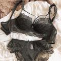 MOYISU Adjustable Lace Bralette for Small Chest Bra Set Removable Straps & Thin Padding Soft Wire Comfort Muslim Girls Underwear.