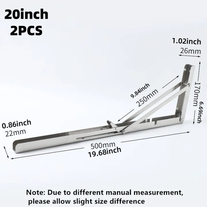 2Pcs%20Triangle%20Folding%20Angle%20Shelf%20Bracket%20Heavy%20Duty%20Stainless%20Steel%20Collapsible%20Shelf%20Bracket%20for%20Table%20Work%20Bench%20Wall%20Mounted%20-%20Image%208
