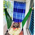 Handmade Dulna Adult Rope Bed - Big Swing For All Ages - Add Comfort To Your Outdoor Space With This Handmade Rope Bed. 