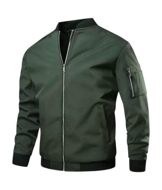 Men’s Double Layer Bomber Jacket/ Summerwear/ Stylish