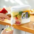 3.5L Large Capacity Cold Water Pitcher and Dispenser for Refrigerators Convenient Faucet Included. 