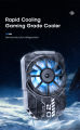 DLA2 Portable Mobile Phone Radiator Phone Cooling Fan For PUBG. 