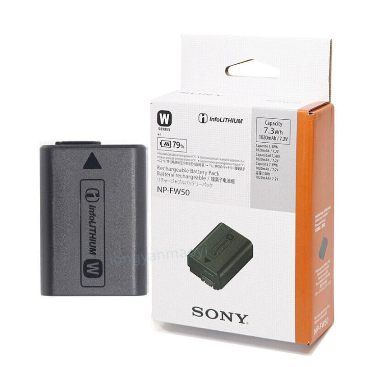 Battery for Sony A6300 A6400 A6500 A6100 FW50 Battery for Sony