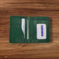 Handmade Crazy Cow Genuine Leather Men card holder small Business card holder Leather Card wallet Women credit card ID Holder With Money Chemar.