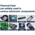 LDPCSJ 24W/MK High Quality Thermal Pad GPU CPU Cooling Heatsink Conductive Silicone Thermal Insulation for Electronic Components. 