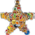 58PCS Robloxs Face Winning Smile Chicken Nugget Meme Stickers Aesthetic Phone Laptop Motorcycle Phone s Wall Sticker. 
