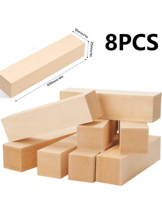 Basswood%20Carving%20Blocks%204/8/12%20Pieces%20Shaved%20Basswood%20for%20Carving%20-%20Large%20Wood%20Carving%20Blocks%201"%D1%851"x4"%20Wooden%20Craft%20Blocks%20Bassw%20-%20Image%207