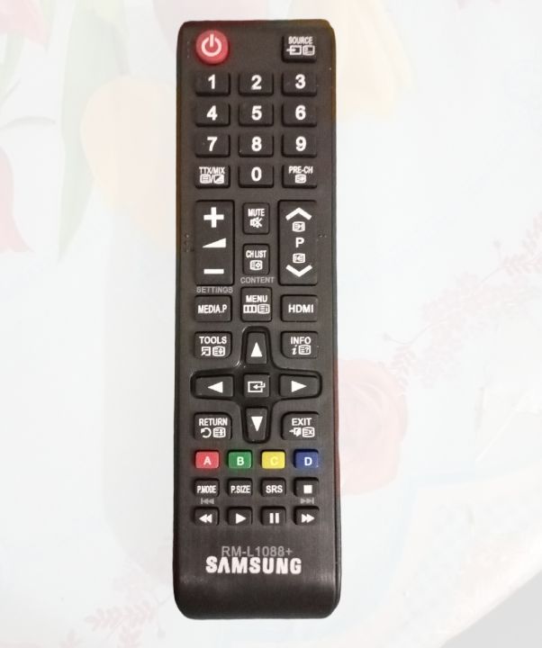 Remote Control Samsung Led tv remote control - rm l1088 all Samsung support