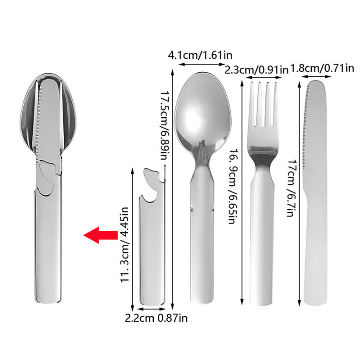 4Pcs/Set%20Portable%20Stainless%20Steel%20Combination%20Cutlery%20Tableware%20Fold%20Utensil%20Set%20Spoon%20Fork%20Knife%20Camping%20Cooking%20Flatware%20-%20Image%206