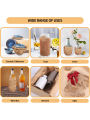 Brown Honeycomb Packing Paper Cushioning Kraft Paper Slit Paper for Shipping Moving Supplies Kraft Paper Life Art Storage.