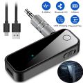 Wireless Adapters Bluetooth 5.0 Audio Receiver Transmitter Hansfree Call 3.5mmAUX Jack USB Dongle Stereo Music PC Video Control. 