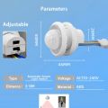 AC85-265V Double Adjustable Delay PIR Sensor Detector Smart Switch LED PIR Infrared Motion Sensor Auto Switch Light Strip Switch.